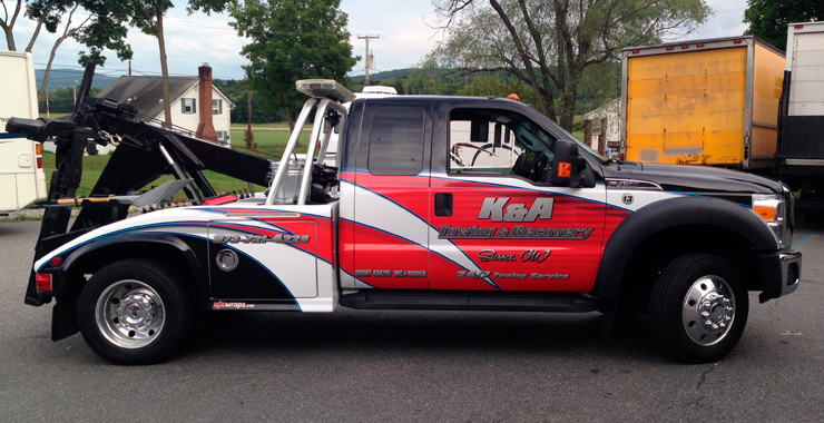 Tow Truck Wrap
