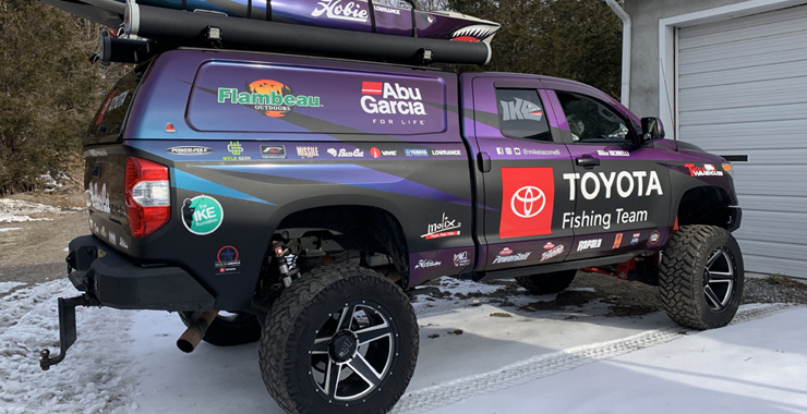 Mike Iaconelli Truck Wrap